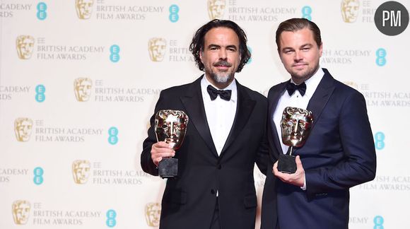 Leonardo DiCaprio et le réalisateur Alejandro Gonzalez Inarritu