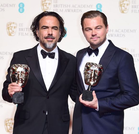 Leonardo DiCaprio et le réalisateur Alejandro Gonzalez Inarritu