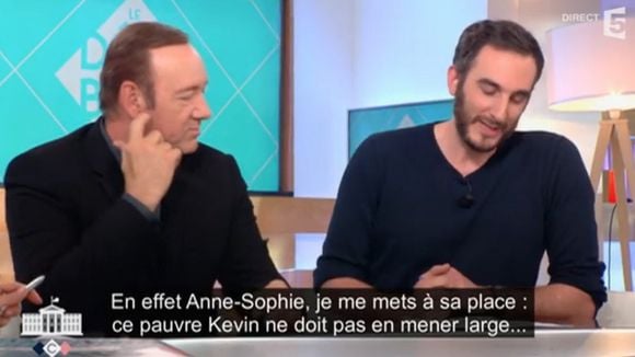 Kevin Spacey dans "C à vous" sur France 5