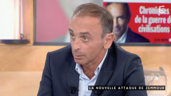 Le CSA saisi après le passage d'Eric Zemmour dans "C à vous"