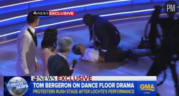 Un intrus sur le plateau de "Dancing With the Stars"