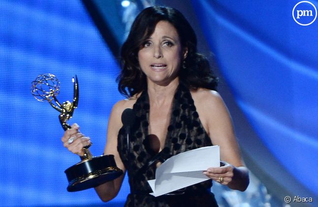 Julia Louis-Dreyfus en larmes aux Emmy Awards 2016
