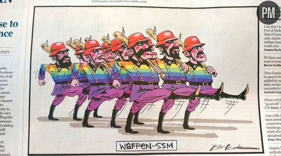 Le dessin de Bill Leak