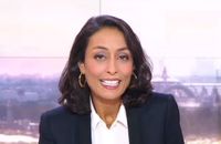 Leïla Kaddour-Boudadi présente son premier 20 Heures sur France 2