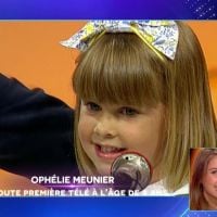 Ophélie Meunier à 4 ans dans "L'école des fans" : Bertrand Chameroy a déniché les images !