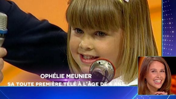 Ophélie Meunier à 4 ans dans "L'école des fans" : Bertrand Chameroy a déniché les images !