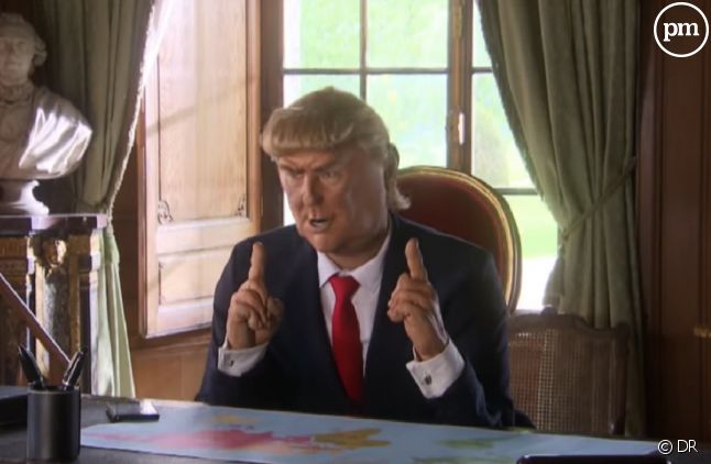 Donald Trump dans "Les Guignols"