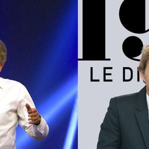 Michel Drucker et Laurent Delahousse