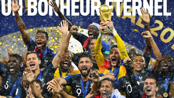Champions du monde : Les Unes de presse historiques en France