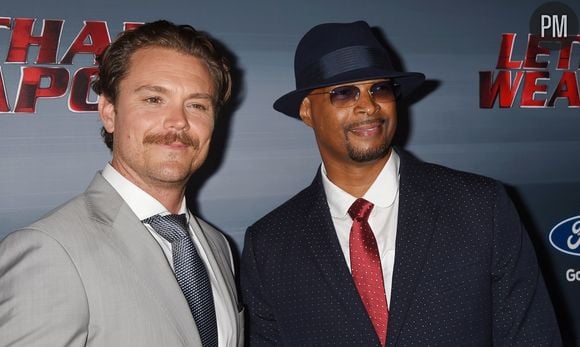 Clayne Crawford et son ex-partenaire Damon Wayans