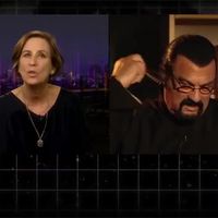 Agacé par une question, Steven Seagal quitte une interview en direct