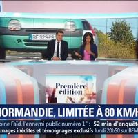 BFMTV :  Stefan Etcheverry et Aurélie Casse inaugurent le nouveau plateau