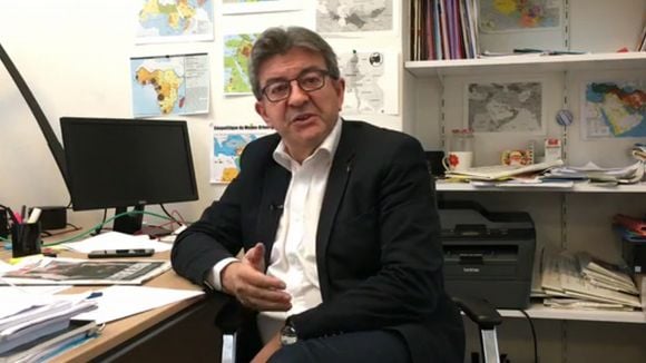 Jean-Luc Mélenchon : "Nous ne sommes pas en guerre contre les médias"