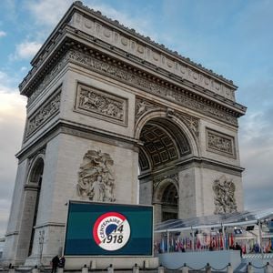 Ceremonie du centenaire de l'armistice de la Première guerre mondiale.