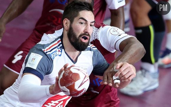 Nikola Karabatic durant les championnats du monde 2015