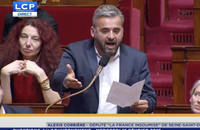 Echange vif au parlement entre Alexis Corbière et Franck Riester.