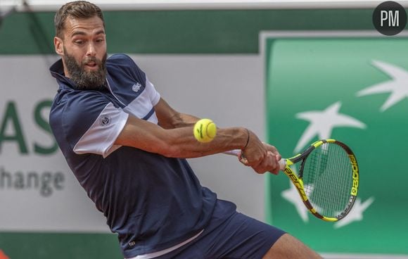 Benoît Paire à Roland Garros en mai 2019