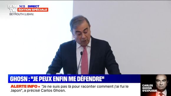 Conférence de presse de Carlos Ghosn : Un bug perturbe la traduction en direct sur BFMTV