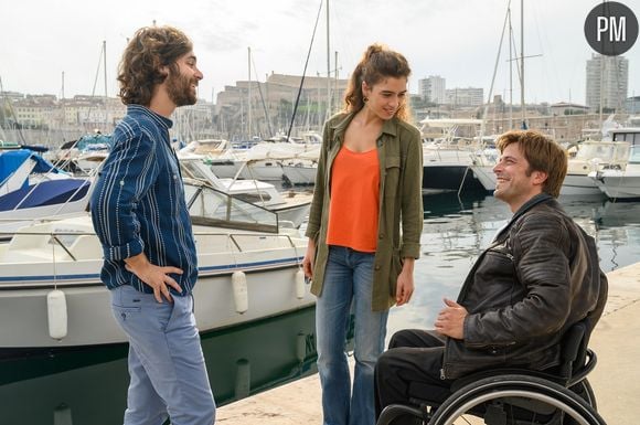 Natacha Krief, Julien Baumgartner et Davy Sanna dans "Caïn"