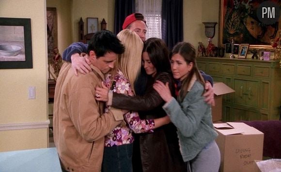 Matt Leblanc, Lisa Kudrow, Matthew Perry, Courteney Cox et Jennifer Aniston.