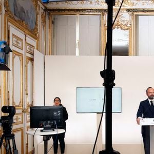 Le Premier ministre Edouard Philippe lors de sa conférence du presse du 19 avril 2020.