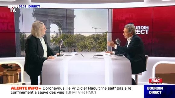 Enorme accrochage entre Didier Raoult et Jean-Jacques Bourdin sur BFMTV et RMC