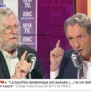 Didier Raoult face à Jean-Jacques Bourdin