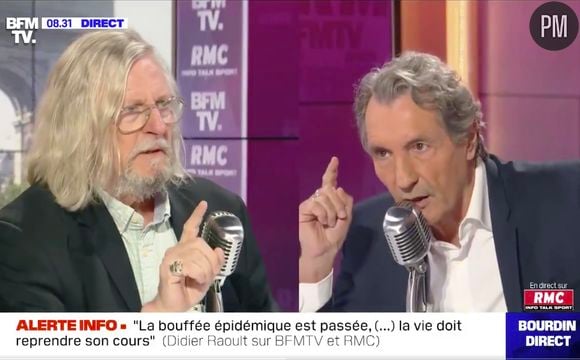 Didier Raoult face à Jean-Jacques Bourdin