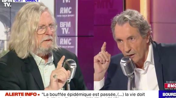 Audiences : Record historique pour l'interview de Didier Raoult par Jean-Jacques Bourdin sur BFMTV