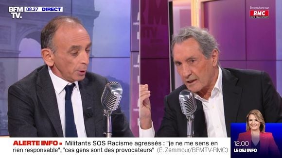 Jean-Jacques Bourdin apostrophe Eric Zemmour : "Vous êtes dans la taqîya !"