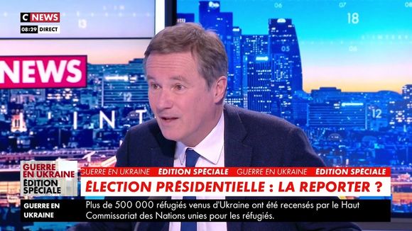 Nicolas Dupont-Aignan sur CNews