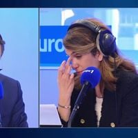 Sonia Mabrouk en larmes sur Europe 1 en écoutant "Bella Ciao" interprété par une Iranienne