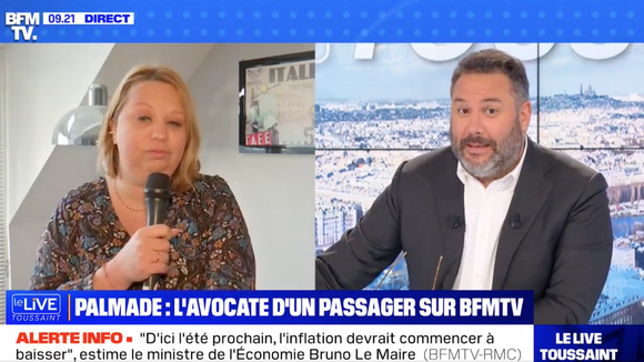 "Il n'a pas vu qu'il y avait un accident" : La défense lunaire de l'avocate d'un passager de l'affaire Palmade sur BFMTV