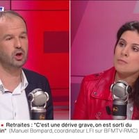 "De la chair à canon médiatique ?!" : Passe d'armes entre Apolline de Malherbe et Manuel Bompard sur BFMTV