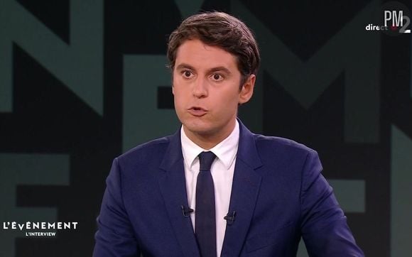 Gabriel Attal invité de "L'événement : l'interview" le jeudi 19 octobre 2023 sur France 2.