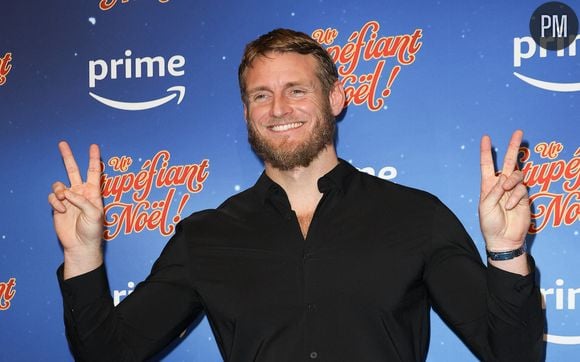 Ragnar Le Breton, alias Matthias Quiviger, à l'avant-première du film "Un Stupéfiant Noël" sur Prime Video