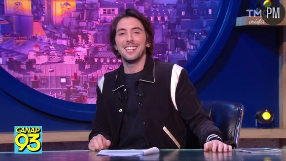 Etienne Carbonnier dans "Canap 93" sur TMC le mercredi 20 décembre 2023.