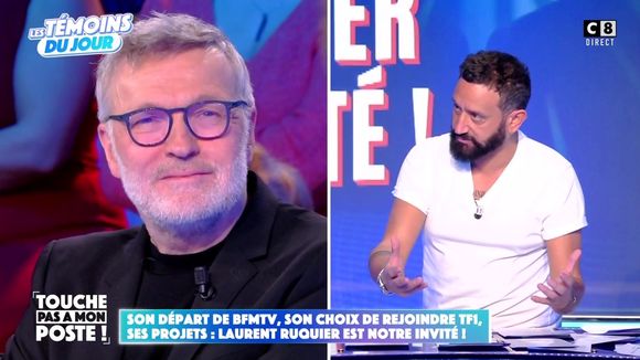 "On va en discuter" : Cyril Hanouna propose à Laurent Ruquier de rejoindre C8 pour animer une émission dans la veine d''On n'demande qu'à en rire'