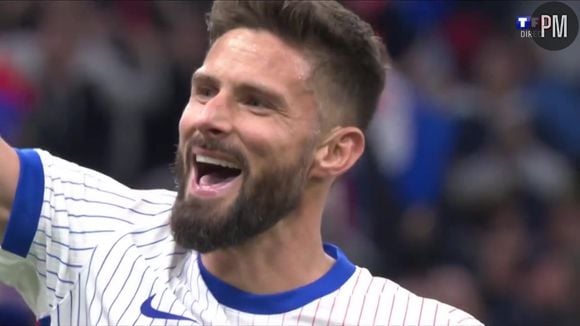 Olivier Giroud, membre de l'équipe de France de football.