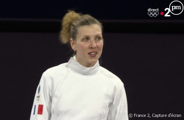 Auriane Mallo-Breton, médaillée d'argent aux Jeux Olympiques 2024.