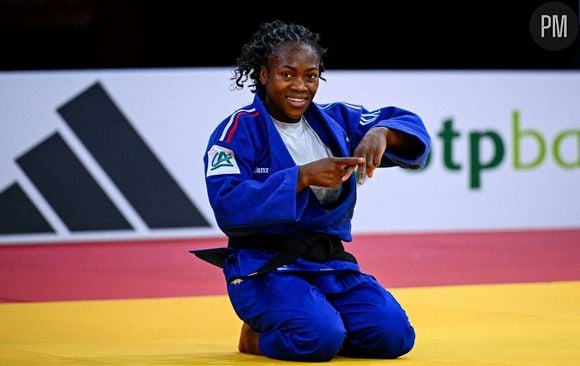 La judokate française Clarisse Agbenenou