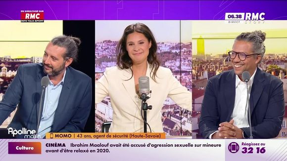 "C'est assez merveilleux de les voir en coulisses..." : Apolline de Malherbe célèbre les retrouvailles de Matthieu Belliard et Charles Magnien en direct sur RMC