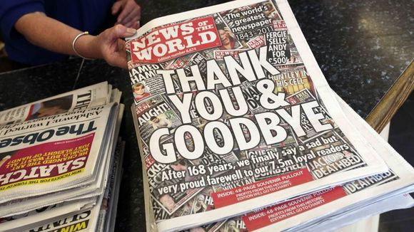 Un journaliste de "News of the World" retrouvé mort