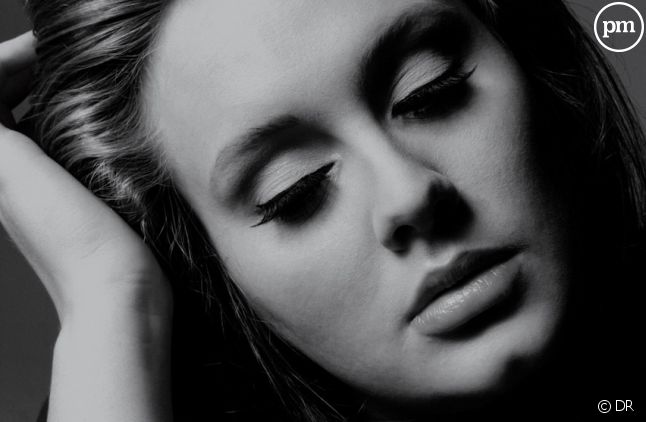 Adele sur la pochette de "21"