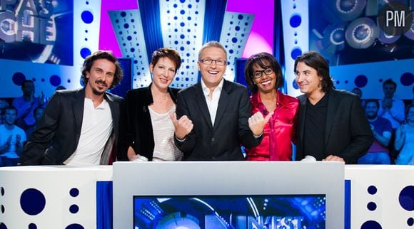 Arnaud Tsamère, Audrey Pulvar, Jérémy Ferrari, Laurent Ruquier et Natacha Polony.