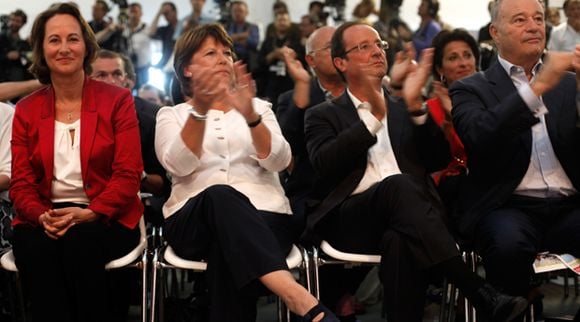 Les candidats à la primaire socialiste.