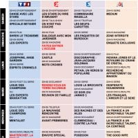 Tous les programmes de la télé du 29 octobre au 4 novembre