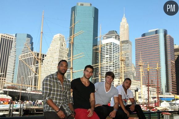 Mathieu Edward, Kevin, Mickaël Vendetta et Kamel ("Les Anges de la Télé-Réalité: I Love New York!")