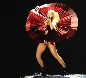Lady Gaga lors des MTV Europe Music Awards 2011