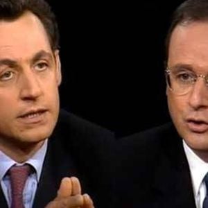 NIcolas Sarkozy et François Hollande, le 30 mai 1999 sur TF1.